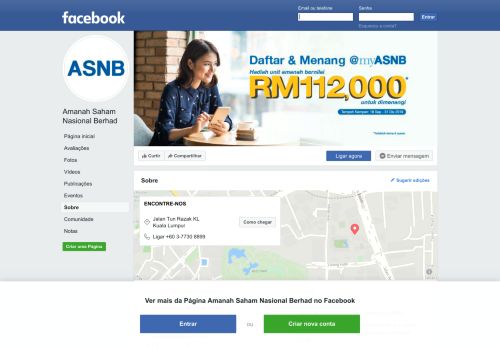 
                            6. Amanah Saham Nasional Berhad - Sobre | Facebook