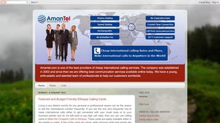 
                            1. Amantel.com - Cheap international calling