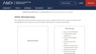 
                            4. AMA.org - Membership