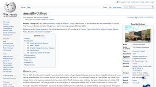 
                            6. Amarillo College - Wikipedia