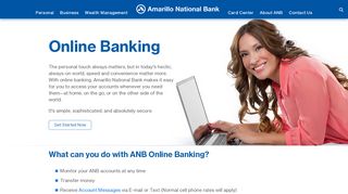 
                            1. Amarillo National Bank - Online Banking | Online Bill Pay