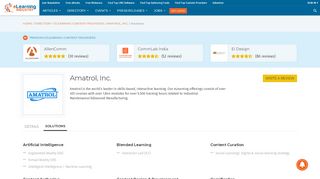 
                            8. Amatrol, Inc. Solutions - eLearning Industry