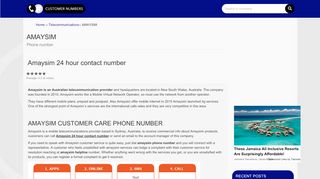 
                            5. Amaysim Contact Number 【 Amaysim phone …