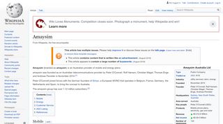 
                            7. Amaysim - Wikipedia