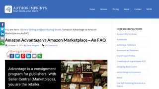 
                            8. Amazon Advantage vs Amazon Marketplace—An FAQ