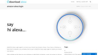 
                            6. Amazon Alexa Login : Install the Alexa App on Computer