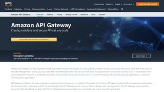 
                            9. Amazon API Gateway - AWS