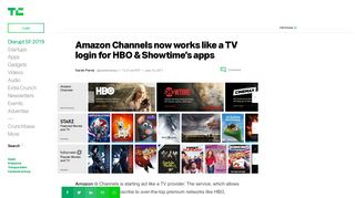 
                            7. Amazon Channels now works like a TV login for HBO ...