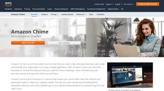 
                            1. Amazon Chime - online meetings and video conferencing