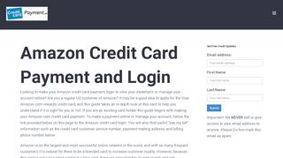 
                            8. Amazon Credit Card Payment - Login - Address - …