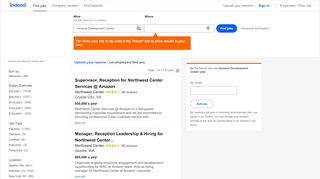 
                            8. Amazon Development Center Jobs, Employment | Indeed.com