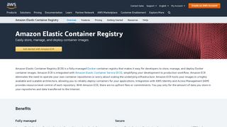 
                            1. Amazon ECR | Amazon Web Services