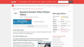 
                            6. Amazon Instant Video (Prime Video) - direkt online nutzen ...