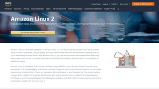 
                            1. Amazon Linux 2 - Amazon Web Services (AWS)