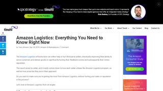 
                            8. Amazon Logistics: Everything You Need to Know Right Now