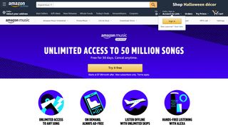 
                            8. Amazon Music Unlimited - Amazon.com