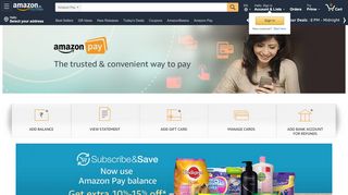 
                            1. Amazon Pay: Shop Online Using Amazon Pay in India – Amazon.in