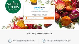 
                            11. Amazon Prime Now