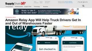 
                            7. Amazon Relay App Will Help Truck Drivers Get In …