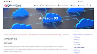 
                            8. Amazon S3 - Digital Cloud Training