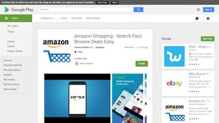 
                            11. Amazon Shopping - Search Fast, Browse Deals …