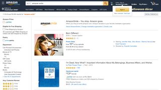 
                            2. amazon smile - Amazon.com