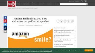 
                            5. Amazon Smile: Ist das wirklich sinnvoll oder nicht?