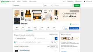 
                            6. Amazon University recruiter Jobs | Glassdoor
