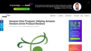 
                            5. Amazon Vine Program: Helping Amazon Vendors …