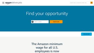 
                            8. Amazon Warehouse and Customer Service Jobs