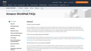 
                            5. Amazon WorkMail FAQs – Amazon Web Services