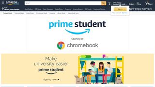 
                            6. Amazon.ca: Amazon Prime for Students