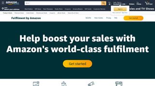 
                            9. Amazon.ca: Fulfillment by Amazon - Benefits