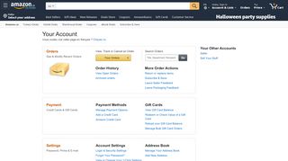 
                            9. Amazon.ca - Your Account