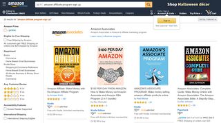 
                            3. Amazon.com: amazon affiliate program sign up