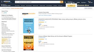 
                            2. Amazon.com: amazon associates account