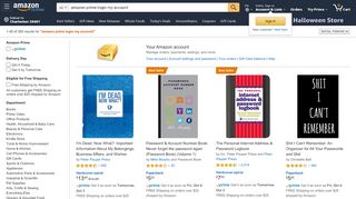 
                            8. Amazon.com: amazon prime login my account