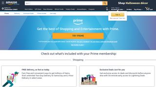 
                            7. Amazon.com: Amazon Prime