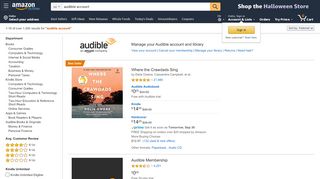 
                            8. Amazon.com: audible account