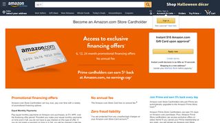 
                            2. Amazon.com Credit