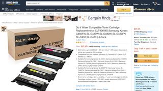 
                            9. Amazon.com: Do it Wiser Compatible Toner Cartridge ...