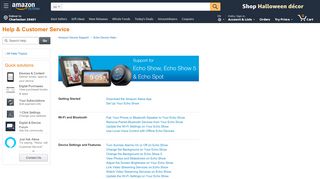 
                            5. Amazon.com Help: Echo Devices with a Screen Support
