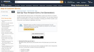 
                            5. Amazon.com Help: Set Up Your Echo