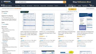 
                            7. Amazon.com: job application