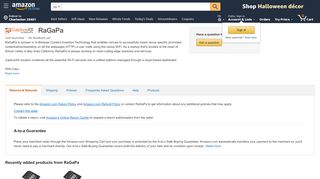 
                            7. Amazon.com Seller Profile: RaGaPa