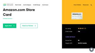 
                            9. Amazon.com Store Card - Info & Reviews - Credit Card Insider