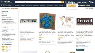 
                            9. Amazon.com: wanderlust sign