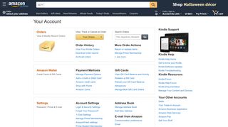 
                            6. Amazon.com - Your Account