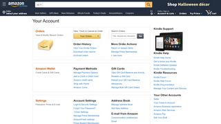 
                            10. Amazon.com - Your Account