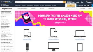 
                            3. Amazon.co.uk: Amazon Music Apps: Digital Music